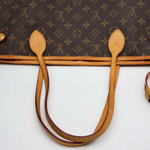 100% Authentic Louis Vuitton Neverfull MM Monogram Tote Bag - Picture 7 of 16